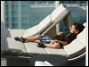 Chillin' on the balcony